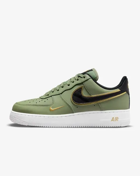 Nike Air Force 1 — Oil Green - Gold