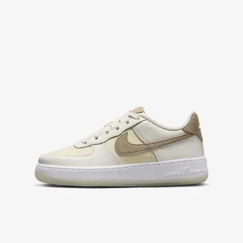 Nike Air Force 1 — Sail - Khaki Gold