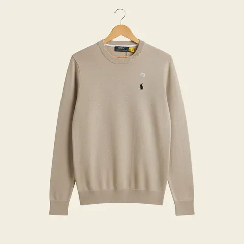 Ralph Lauren Crewneck Sweater — Beige